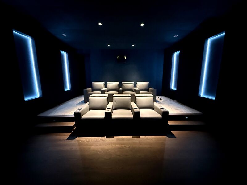 Inside the Blue Room: A Wisdom Audio Reference Cinema